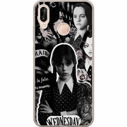 Huawei P20 Lite Skal / Mobilskal - Wednesday Addams
