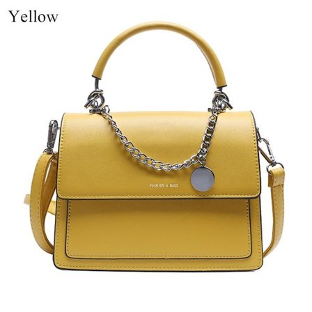 Skulderveske Messenger Bag GUL