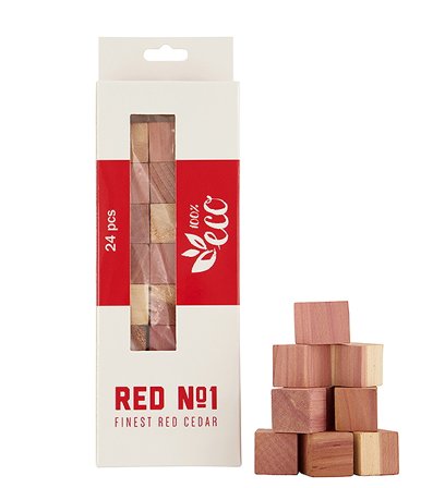 Punaseetrikuutiot 24 kpl