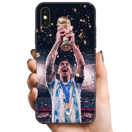 Apple iPhone XS TPU Mobilskal Messi
