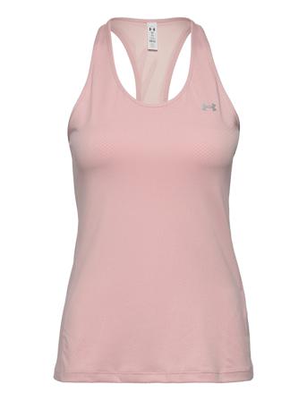 Ua Hg Armour Racer Tank T-shirts & Tops Sleeveless Vaaleanpunainen Under Armour