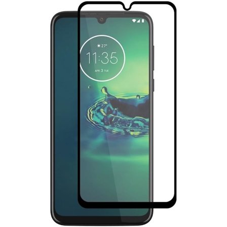 Motorola Moto G8 Plus Heltäckande 3D Härdat Glas Skärmskydd
