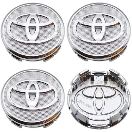 4 stk. 57 mm Bilhjul Center Nav Kapsel Stamme Logo Auto Eftermontering Fælg Støvtæt Badge Dækker Klistermærke Styling Tilbehør