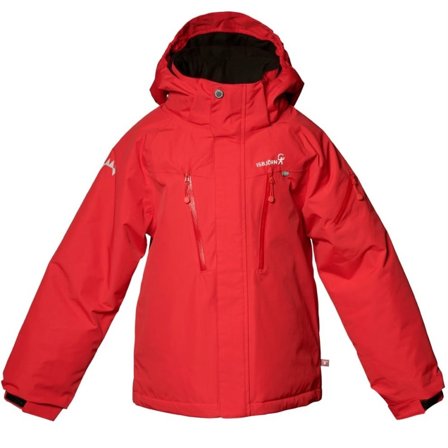 Isbjörn of Sweden Helicopter Winter Jacket Children lined ski jackets Red 110/116