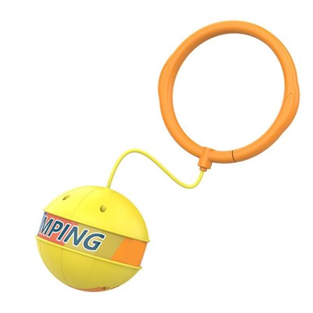 Färgglad glödande studsande boll Vibrerande Sensorisk träningsleksak Blinkande Skip Ball Toy For Kids