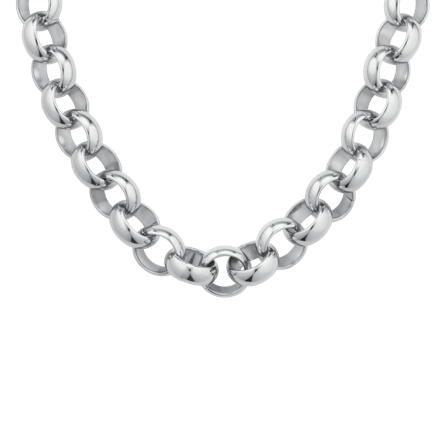 Collana Catena Tonda Argento - Argento - Rosefield