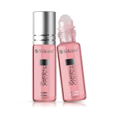 Nagelbandsolja - 11 ml roll-on - Blommor - Silcare