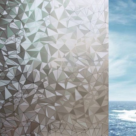 Fönsterfilm elektrostatisk film dekorativ fönsterfilm integritet