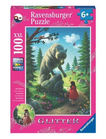 Rødhette Og Ulven 100P Toys Puzzles And Games Puzzles Classic Puzzles Multi/mønstret Ravensburger