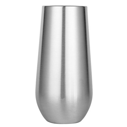 Rustfri vinglas, ølkop, bærbar juicekop, drikkeglas til udendørs picnic