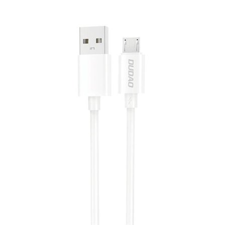 Dudao MicroUSB-kaapeli 2A 1m - Valkoinen