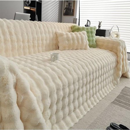 Blødt og luftigt sofabetræk 180x260cm - Off White