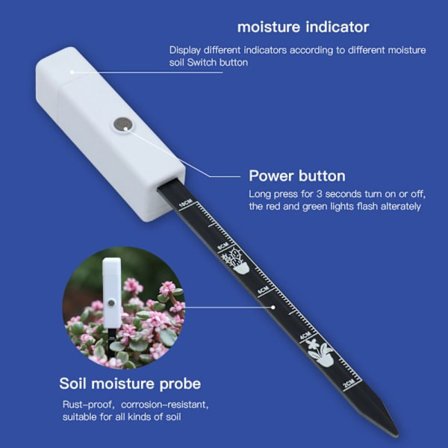 Jordfugtighedsmåler fugtighedssensor Gårdsdetektor