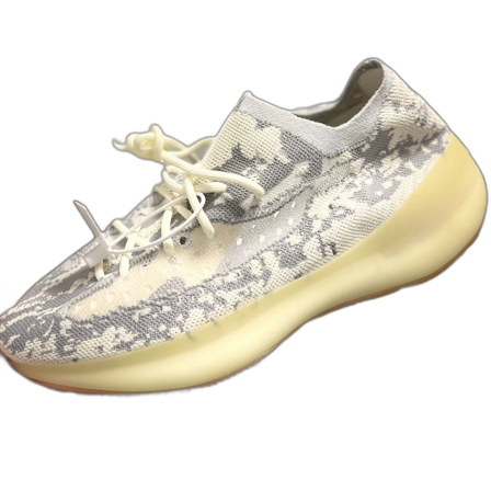 Adidas Yeezy i grå och beige