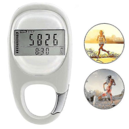Digital Enkel Clip-On Skridttæller til Gangdistance