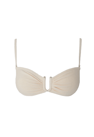 Understatement Bandeau Bikini Top Dam Vit L