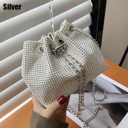 Axelväskor Kedja Handväskor SILVER silver