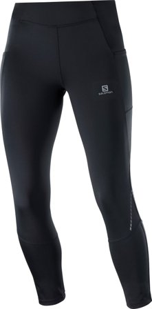 Salomon Women's Cross Run 25'' Tight Women workout trousers Black L