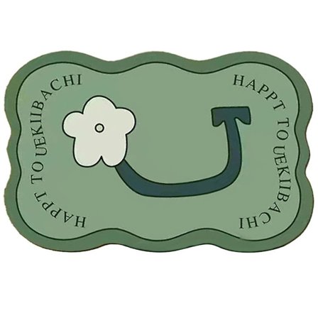 Diatoméjord Badrumsmatta Toalett Dörr Absorberande Halksäker Matta