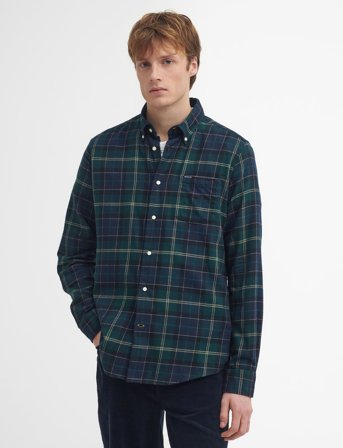 Barbour Barbour Fortrose Tailored Tartan Shirt - Navy - XXXL