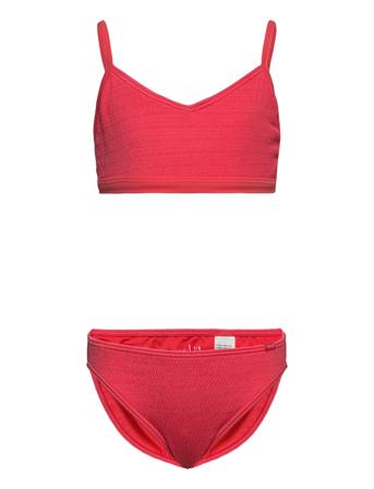 Kids Girls Swim Undertøysett Rød Abercrombie & Fitch*Betinget Tilbud