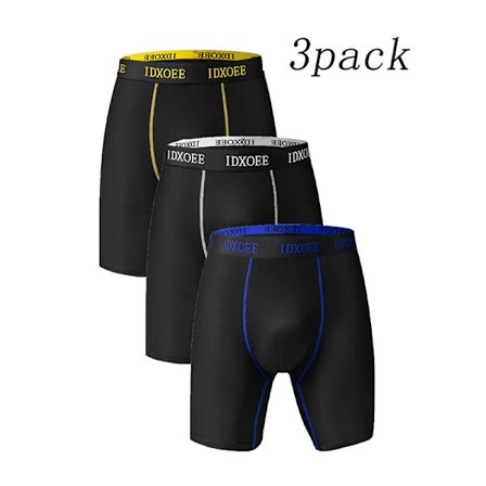Miesten bokserit - Hengittävät, mukavat, yksiväriset, täydelliset vapaa-aikaan, kuntosalille tai jokapäiväiseen käyttöön
