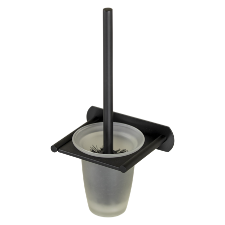 Design4Bath Profile Line Toalettborste mattsvart. Vägghängd, Badrum