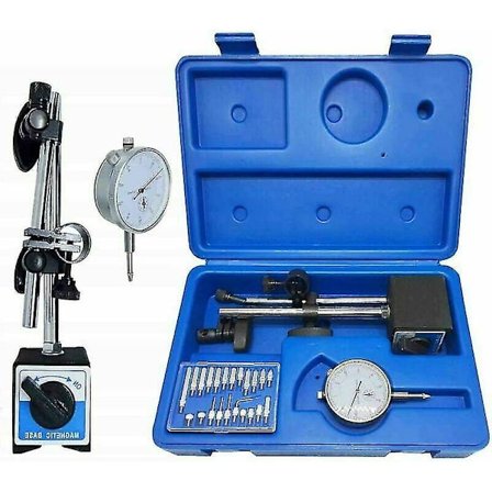 Magnetisk basmätare bas med magnetisk bas, mätområde 10/0,01 mm, 1 set