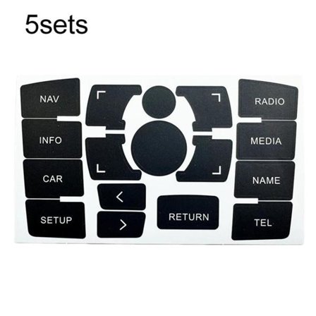 Mediakonsolin tarrat Audi A6 / A6L 2007-2011:een