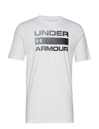 Ua Team Issue Wordmark Ss T-shirt Hvid Under Armour