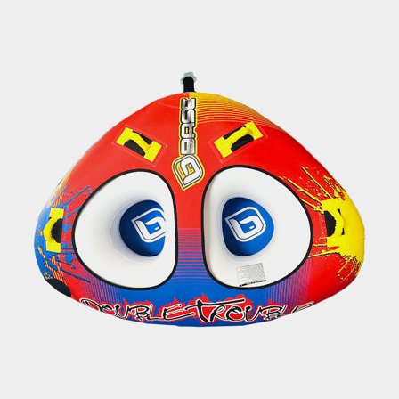 Åkring BASE Double Trouble, 2 personer, 228 x 142 cm, röd