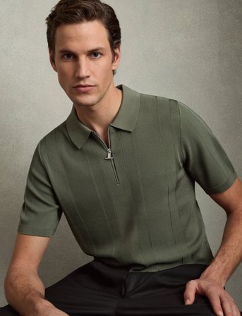 Reiss Bart - Green - L