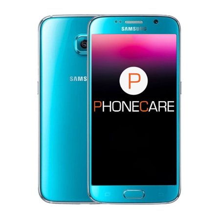 Begagnad Galaxy S6 32GB Blue - bra skick (B)