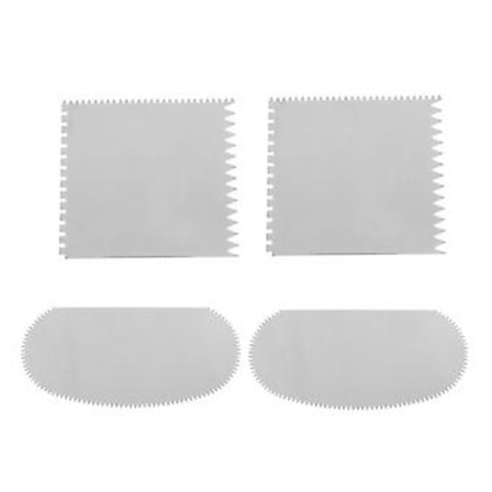 4 stk. Metal Ler Skulptur Ler Begyndere Keramik Værktøj Ler Skraber Polymer Ler Skulptur Keramik Ribber Skrabere