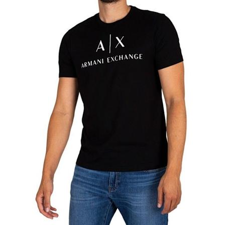Armani Exchange svart t-shirt för män - Färg: Svart - Storlek: L Svart M