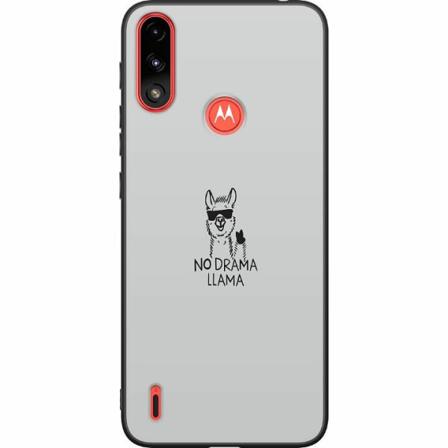 Motorola Moto E7i Power Svart Skal No Drama Lama