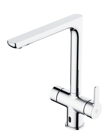 Gustavsberg Estetic GB41208356 Keittiöhana anturiohjauksella Kromi, Kylpyhuone