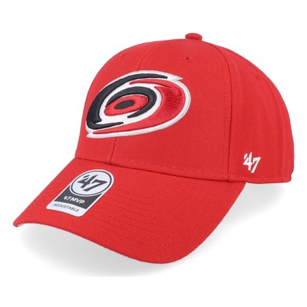 47 Brand - NHL Punainen adjustable Lippis - Carolina Hurricanes Mvp Red/White Adjustable @ Hatstore