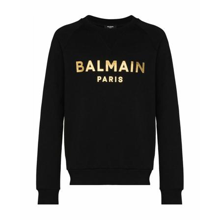 Balmain Logo-print sweatshirt Sort, Herre Sweatshirts