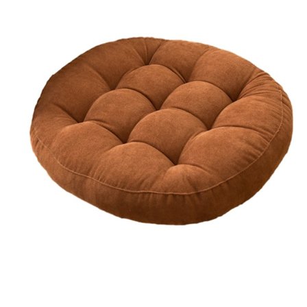 Tykk fløyel rund tatami pute (45*45cm)