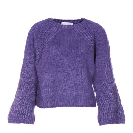 Nude Round-neck Strik Lilla, Dame Striktrøjer
