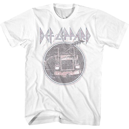 Bekymrad på genom natten Def Leppard T-shirt