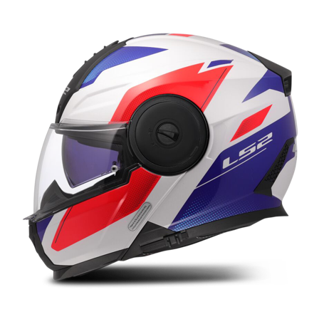 Åpningshjelm LS2 FF902 Scope II Hvit/Blå/Rød S