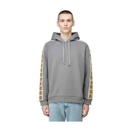 Gucci Sweatshirts ; Hoodies , Grijs , Heren , Maat: L