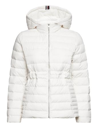 Feminine Lw Down Jacket White Tommy Hilfiger