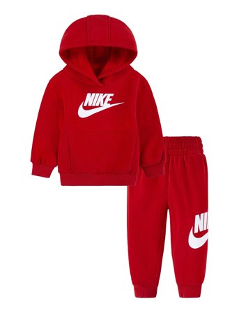 Nike F8-Fleece Pant Set - Red - 80-86CM