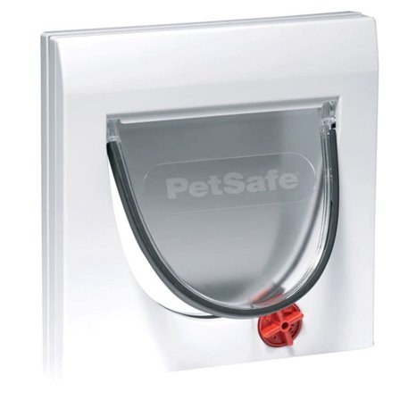 PetSafe Manuel 4-vejs kattelem uden tunnel Classic 919 hvid Hvid