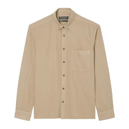 Marc O'Polo Regular long sleeve shirt Brun, Herre Skjorter