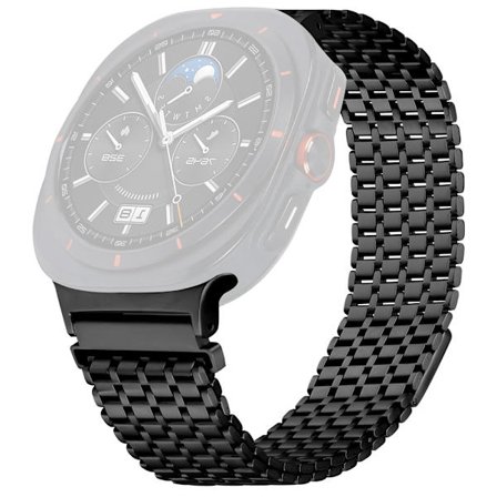 Galaxy Watch 8 46/44/40 mm Armband Magnetisk Loop Svart