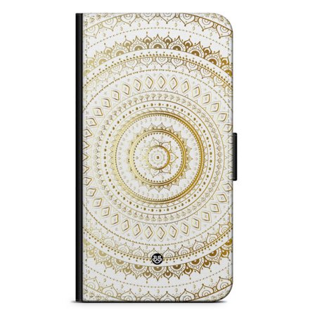 Bjornberry Google Pixel 7 Pro Fodral - Guld Mandala